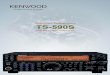 Distinctive Performance TS-590S - kenwood.com · Keyer.....41 5.6 Switchover of Shift Frequency Interlocked with Change of Pitch Frequency ... II CONTENTS TS-590S
