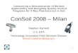 ConSoil 2008 – Milan - CLU-IN · 1 Conducting a Demonstration of Method Applicability and Designing Quality Control Programs for X-Ray Fluorescence in Soil ConSoil 2008 – Milan