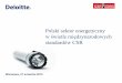 w świetle międzynarodowych standardów CSRk.wnp.pl/f/019/524/badanie_prezentacja_Deloitte.pdf · Odpowiedzialność społeczna w oczach liderów przedsiębiorstw energetycznych
