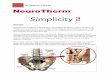 1 The SImplicity III Manual - - Cadaver Workshop · 5 The SImplicity III Manual 12. A SImplicity III electrode is then inserted through the previously created skin wheal until contacting