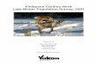 Finlayson Caribou Herd - Yukon · Finlayson Caribou Herd Late-Winter Population Survey, 2007 Prepared by Jan Adamczewski* Rob Florkiewicz Rick Farnell ** Carol Foster Katherina Egli