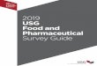 USG Food and Pharmaceutical Survey Guide (English ... · 2019 USG Food and Pharmaceutical Survey Guide CONTENTS USG FOOD AND PHARMACEUTICAL PRODUCTS 2 DOCUMENTS LIST 2 ... described