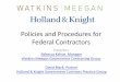 Policies and Procedures for Federal Contractors - GovCon360 .Policies and Procedures for Federal