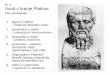 M. U. Uvod v branje Platona - arnes.simursic3/Platon_uvod.pdf · filozofiji (dialogi, prispodobe, odnos do pesništva idr.) 6. Platon in platonizem ... Platon ne pravi –tako kot