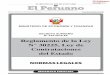 Reglamento de la Ley de ... - portal.osce.gob.peportal.osce.gob.pe/osce/sites/default/files/Documentos/legislacion... · El Peruano / Lunes 31 de diciembre de 2018 NORMAS LEGALES