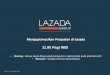 Mengoptimasikan Penjualan di Lazada 11.00 Pagi WIB Sales - 20170124 [N].pdf · Persiapan Lainnya Manajemen Lapangan: atur area packing, tandai area produk, stok ditaruh pada rak yang