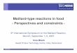 Maillard-type reactions in food - Perspectives and ... · 2007-09-04 Nestle PTC Orbe / I. Blank / 9th Maillard Munich 1 Maillard-type reactions in food - Perspectives and constraints