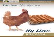 Panduan Manajemen - hyline.com · Program Manajemen untuk Ayam Petelur Komersial . 11–12 Praktek Pencahayaan yang Baik ..... 13 Program Pencahayaan untuk Kandang dengan 