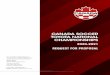 CANADA SOCCER TOYOTA NATIONAL CHAMPIONSHIPS · CANADA SOCCER TOYOTA NATIONAL CHAMPIONSHIPS 2020-2021 REQUEST FOR PROPOSAL Any questions regarding this document or the bid application