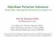 Data Base Pertanian Indonesia - agribisnis.faperta.unej.ac.idagribisnis.faperta.unej.ac.id/wp-content/.../2018/11/UNEJ-Data-Base... · Data Base Lama: Luas Panen Padi (Sumber: Ditjen
