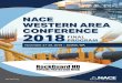 NACE WESTERN AREA CONFERENCE 2018 FINAL PROGRAM · Kim Karmil MESA Products, Inc. Sponsorships Chair Jake Sowders Farwest Corrosion Control Company Technical Program Committee Patrick