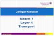 Materi 7 Layer 4 Transport - Gunadarma Universitymissa.staff.gunadarma.ac.id/.../35067/07-missa-Jarkom-transport.pdf · Lapisan transpor atau transport layer adalah lapisan ... perangkat