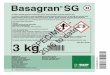 Basagran - PRCD · basagran ® sg 3 kg 81094087ie1015 specimen - 2016 to date. read the label before use. using this product in a manner that is inconsistent with the label