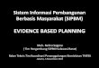 EVIDENCE BASED PLANNING - tnp2k.go.id Sistem Informasi...  untuk microplanning. ... dan kabupaten