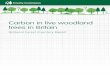 Carbon in live woodland trees in Britain - Forestry CommissionFILE/FCNFI113.pdf · 2 Carbon in live woodland trees in Britain. Introduction. National forest inventories are carried