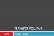 TRANSPOR POLUTAN - Transpor Polutan 2014.pdf  Persamaan Konveksi-Difusi Penyelesaian Analitis Transpor