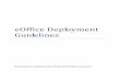 eOffice Deployment Guidelines - DTF.IN · Objective of this document This document is a handbook for Ministries/ Departments planning to deploy eOffice. It outlines a set of guidelines