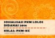 SOSIALISASI PKM LOLOS DIDANAI 2016yusronsugiarto.lecture.ub.ac.id/files/2016/03/SOSIALISASI-PKM... · 1 medali 4 medali 4 medali pengalaman pimnas: the first 3 words you see are what