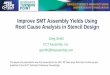 Improve SMT Assembly Yields Using Root Cause Analysis in ...blueringstencils.com/wp-content/uploads/2017/07/Improve-Yields... · Improve SMT Assembly Yields Using Root Cause Analysis