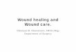 Wound healing and Wound care. NOTES/1/2/OM... · Wound healing and Wound care. Odunayo M. Oluwatosin, FMCS (Nig) Department of Surgery