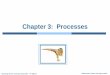 Chapter 3: Processes - codex.cs.yale. Edition 3.5 Silberschatz, Galvin and Gagne ©2011 . The Process