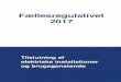 F¦llesregulativet 2017 - .F¦llesregulativet 2017 Tilslutning af elektriske installationer Tryk: