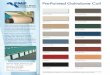 Pre-Painted Galvalume Coil - pmpsteel.compmpsteel.com/Prassas_PaintColorChart.pdf · Pre-Painted Galvalume Coil PMP is your pre-painted coil supplier of choice, providing competitive
