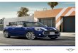 THE NEW MINI CABRIO. · If the weather app shows only brief spells of sunshine, you can open the soft top like a sliding sunroof as you drive. The soft top of the MINI Cabrio opens