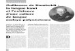 philologie Guillaume de Humboldt : la langue kawi et l ...ddata.over-blog.com/xxxyyy/0/31/89/29/Fusion-96/F96.4.pdf · la langue kawi, reste une affaire de spécialistes, disponible