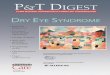 A PEER-REVIEWED COMPENDIUM OF FORMULARY … · Continuing education credit for physicians and pharmacists sponsored by The Chatham Institute DRY EYE SYNDROME P&T DIGEST A PEER-REVIEWED