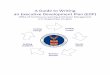 EXECUTIVE ENRICHMENT PLAN - opm.gov Guide to... · A Guide to Writing an Executive Development Plan (EDP) Office of Continuous Learning and Career Management U.S. Department of Labor