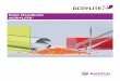 Sales Handbook ACRYLITE® · July 2017 1.0oduct Overview Pr ACRYLITE® Family ACRYLITE® Family Brand CRYLITE® Color ChartA ACRYLITE® cast and ACRYLITE® extruded Comparison