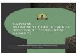 LAKIP (L aporan Akuntabilitas Kinerja Instansi Pemerintah) – Tahun … · Peraturan Pemerintah Nomor 8 Tahun 2006 tentang Pelaporan Keuangan dan ... Pariwisata Aceh tahun 2012-2017,