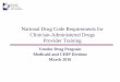 National Drug Code Requirements for Clinician … Drug Code Requirements for Clinician-Administered Drugs Provider Training Vendor Drug Program Medicaid and CHIP Division March 2016