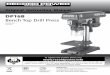 Bench Top Drill Press - Free Instruction Manuals · 1 Original Instruction Manual DP16B Bench Top Drill Press Important For your safety read instructions carefully before assembling