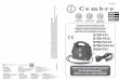 PORTABLE ELECTRO-HYDRAULIC PUMP GROUPE HYDRO … · Made in Ital y – Before using the pump, carefully read the instructions in this manual. – Avant d'utiliser ce groupe, lire