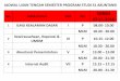No. MATA KULIAH SMT KLS 07-11-2016 - unpak.ac.id filejadwal ujian tengah semester program studi s1 akuntansi no. mata kuliah smt kls rabu 09-11-2016 1 bahasa indonesia i p 08.00- 10.00