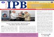 P a r i w a r a IPBbiofarmaka.ipb.ac.id/biofarmaka/2014/Pariwara IPB 2014 Vol 44.pdf · subsistem. (dh) Terima Umali Awards: Prof. Dr. Sjarifudin Baharsjah menerima Umali Awards dalam