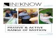 Cli ent PASSIVE ACTIVE RANGE OF MOTION - BayCaretraining.baycare.org/ITK/PassiveActiveROM/PassiveActiveROM.pdf · A Client Care Module: Passive and Active Range of Motion ©201 In