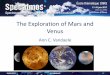 The Exploration of Mars and Venus - cnrs-orleans.frlpc2e.cnrs-orleans.fr/~specatmos/documents/presentations/Vandaele... · Saturnus 9,6 29,46 10,66 60271 26,7 95,15 9,1 687 Uranus