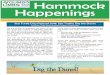 Hammock Happenings - trustedpartner.azureedge.net · Hammock Happenings January - February 2018 We are excited to announce the return of our Sea Turtle Day Festival on Saturday, February