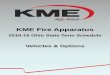 KME Fire Apparatus - State of Ohio Procurement Fire Apparatus – Ohio State Term Schedule KME sole source, custom manufactures the broadest family of aerials in the fire service