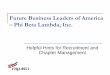 Future Business Leaders of America â€“ Phi Beta Lambda, Inc. Future Business Leaders of America