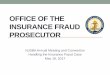 OFFICE OF THE INSURANCE FRAUD PROSECUTOR - … · New Jersey Department of Banking and Insurance becoming New Jersey’s first insurance fraud investigator appointed, when the Division