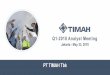 PT TIMAH Tbk TINS - 1Q18 Analyst... · consumer products such as air conditioners, refrigerators and washing machines, and other electronic products 3. Myanmar's tin ore exports to