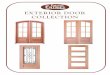 EXTERIOR DOOR COLLECTION - Prestige Entries Lite 1 Panel Curved Bars Arch Pair Size: 5/0 x 8/0 M 7231CAP 6 Lite 1 Panel Curved Bars Arch Pair ... Available in mahogany (M); doors with