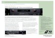 XLR NET USB HDMI DLNA DN-500AV AV-Surround-Vorverstärker · • 2 zuweisbare Component Video-Eingän-ge und 1 Ausgang • Direktwiedergabe von tragbaren ... werden sowohl Komposit-