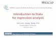Introduction to Stata - unescap.org Introduction to Stata... · •Stata is an excellent tool for data management and manipulation: moving data from external sources into the program,