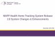 MAPP Health Home Tracking System Release 2.8 System ... · Updates to MAPP HHTS Effective 1/10/2019 2 Release 2.8 will be deployed to the MAPP Health Home Tracking System in on January