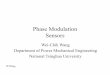 Phase Modulation Sensors - University of Washingtondepts.washington.edu/mictech/optics/me557/interference_b.pdf · The Michelson interferometer produces interference fringes by splitting